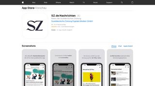 
                            7. SZ.de Nachrichten SZ im App Store - iTunes - Apple