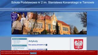 
                            8. Szkoła Podstawowa nr 2 im. Stanisława Konarskiego w Tarnowie ...