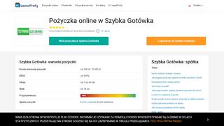 
                            13. ≡ Szybka Gotówka: logowanie ≫ konto ≫ rejestracja • kontakty ...