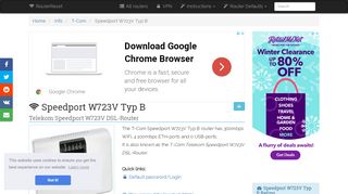 
                            5. T-Com Speedport W723V Typ B Default Password & Login, Manuals ...