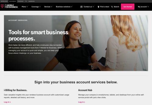 
                            1. T-Mobile Business Account Services | Business Management Tools