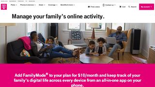 
                            5. T-Mobile FamilyMode | Download App | See Features, Deals & More