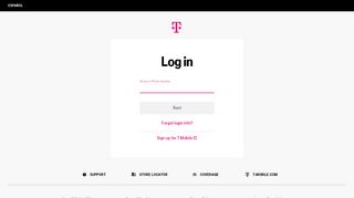 
                            2. T-Mobile ID | Service Unavailable