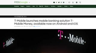 
                            9. T-Mobile launches mobile banking solution T-Mobile Money ...