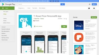 
                            10. T. Rowe Price Personal® App - Apps on Google Play
