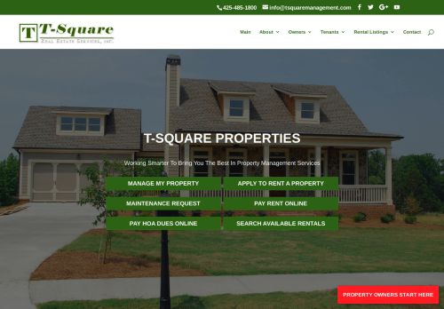 
                            12. T-Square Property Management - Bothell, Mill Creek, Snohomish County