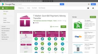 
                            2. T Wallet- Govt Bill Payment, Money Transfer - Apps on Google Play