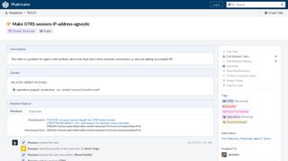 
                            8. T87217 Make OTRS sessions IP-address-agnostic