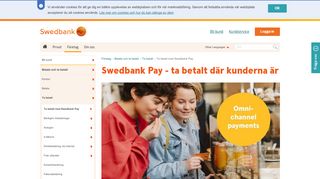 
                            5. Ta betalt med kort - flexibla betalsätt | Kortbetalningar | Swedbank