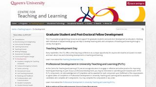 
                            13. TA Development | Centre for Teaching and Learning