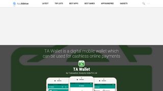 
                            9. TA Wallet by Transaction Analysts India Pvt Ltd - AppAdvice