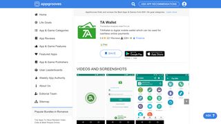 
                            13. TA Wallet - by Transaction Analysts India Pvt Ltd - Finance Category ...