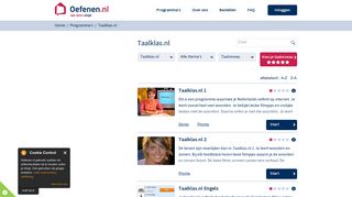 
                            8. Taalklas.nl | Oefenen.nl
