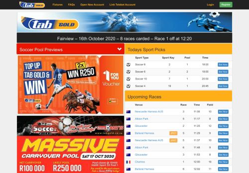 
                            3. Tab Gold: Online Horse Racing and Sports Betting