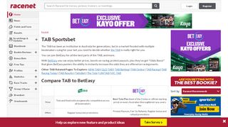 
                            7. TAB Sportsbet | Form Guide & Race Results | Betting Odds Online ...