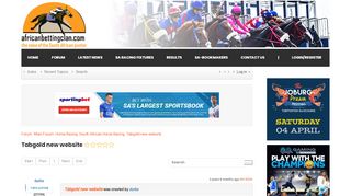 
                            13. Tabgold new website - African Betting Clan