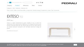 
                            7. Table EXTESO TE - Pedrali