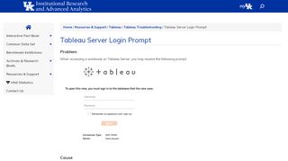
                            6. Tableau Server Login Prompt | Institutional Research and Advanced ...