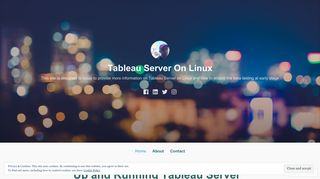 
                            12. Tableau Server On Linux – This site is designed to focus to provide ...