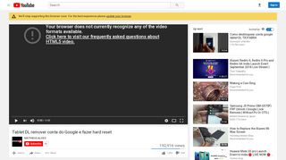 
                            13. Tablet DL remover conta do Google e fazer hard reset - YouTube