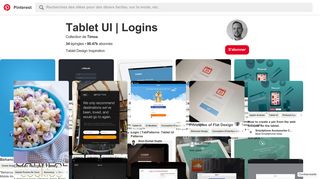 
                            2. Tablet UI | Logins - Pinterest
