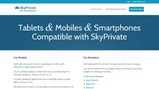 
                            4. Tablets & Mobiles & Smartphones Compatible with SkyPrivate ...