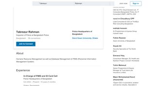 
                            6. Tabrezur Rahman - In-Charge of PIMS and ID Card Cell - Police ...