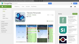 
                            8. Tabulex Personale – Apps bei Google Play