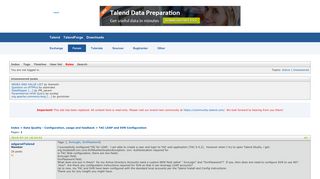 
                            5. TAC LDAP and SVN Configuration (Page 1) / Data Quality ...