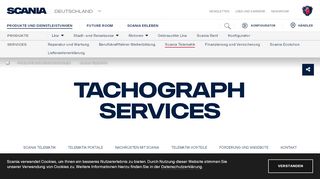 
                            2. Tachograph Services | Scania Deutschland