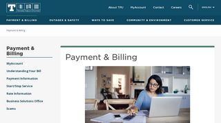 
                            2. Tacoma Public Utilities Billing & Payment