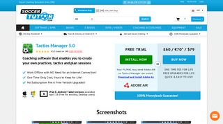 
                            4. Tactics Manager Soccer Coaching Software ... - SoccerTutor.com