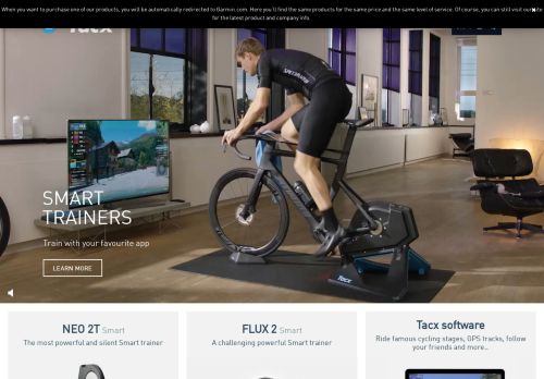 
                            1. Tacx | Achieve your goal with a bike trainer or roller from Tacx.