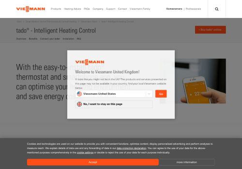 
                            7. tado° - Intelligent Heating Control for your home | Viessmann
