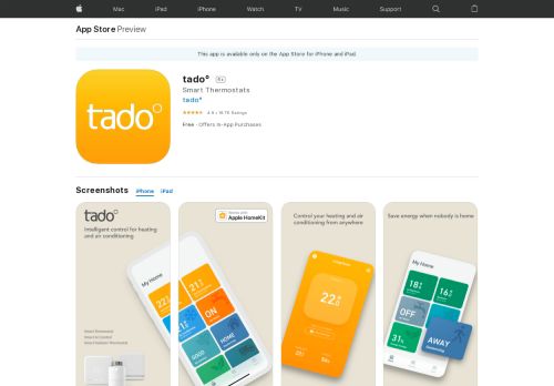 
                            11. tado° on the App Store - iTunes - Apple