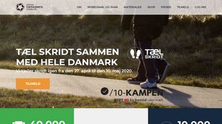 
                            2. Tæl skridt – Dansk Firmaidrætsforbund