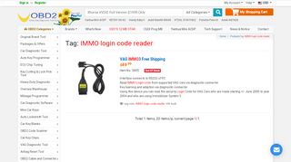 
                            6. Tag: IMMO login code reader - UOBD2