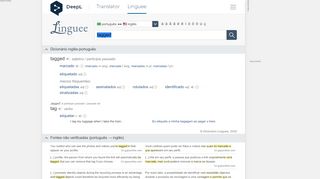 
                            11. tagged - Tradução em português – Linguee