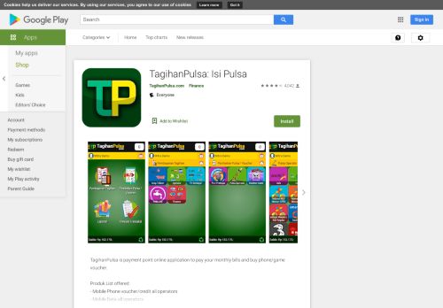 
                            5. TagihanPulsa: Isi Pulsa - Aplikasi di Google Play