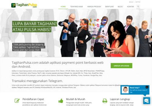 
                            2. TagihanPulsa.com | Bayar Tagihan dan Isi Pulsa Online