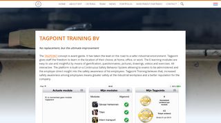 
                            9. Tagpoint Training BV - Rotterdam Port Fund
