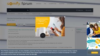 
                            10. Tahoma-Premium Box erkennt keine Geräte - Somfy Forum - Fragen ...