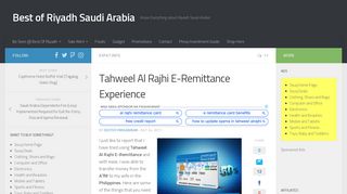 
                            11. Tahweel Al Rajhi E-Remittance Experience » Best of Riyadh Saudi ...