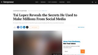 
                            11. Tai Lopez Reveals the Secrets He Used to Make Millions From Social ...