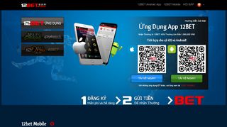 
                            10. Tải ứng dụng nhà cái 12Bet dành cho smartphone, tablet.