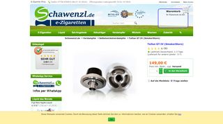 
                            12. Taifun GT IV, 5ml DL & MTL Verdampfer (SmokerStore) |Schawenzl.de