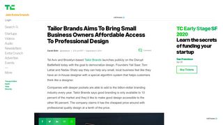 
                            13. Tailor Brands Aims To Bring Small Business Owners Affordable ...