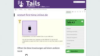 
                            4. Tails - restart first time.inline.de