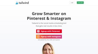 
                            3. Tailwind: Pinterest & Instagram Scheduler, Analytics & Marketing Tool