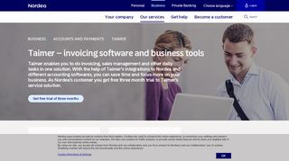 
                            3. Taimer invoicing software | Nordea.fi